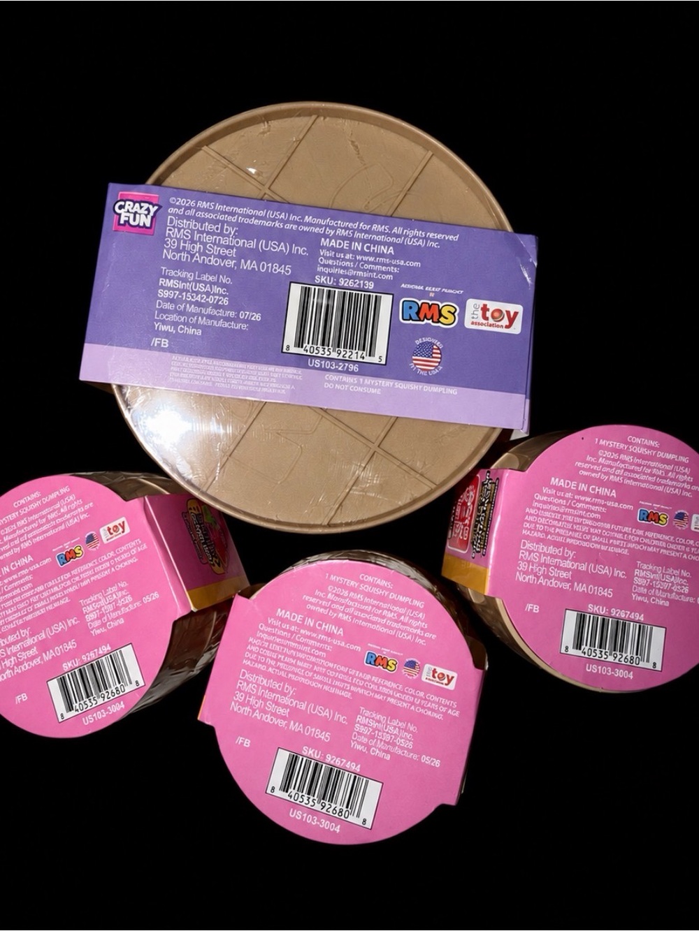 *NEW* 🥟 RMS MYSTERY DUMPLING BUNDLE — LOT OF 4 🥟